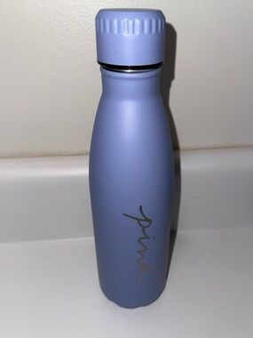Active USA Lavender Metal Water Bottle by PINK ACTIVE